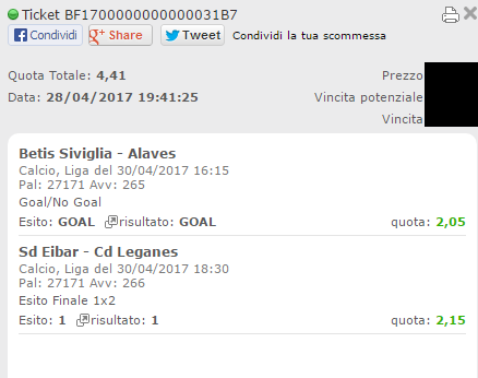 multipla liga vincente