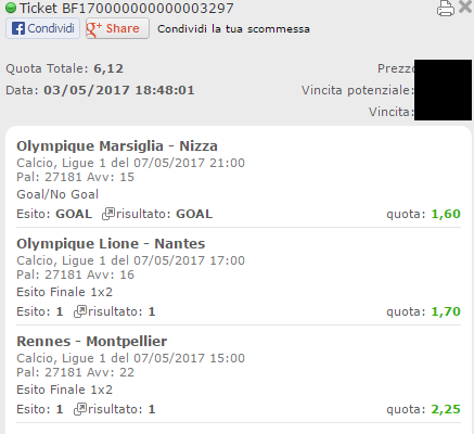 multipla ligue 1 vincente