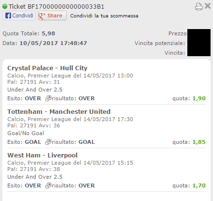 multipla premier vincente