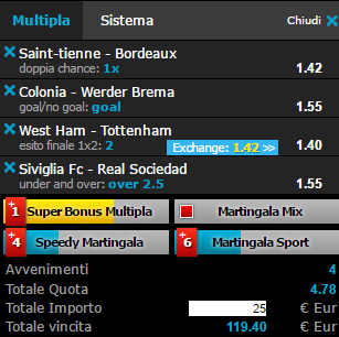 scommesse pronte di oggi 2017-05-05