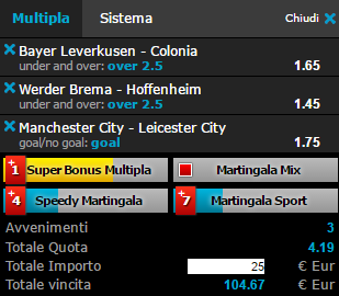 scommesse pronte di oggi 2017-05-13