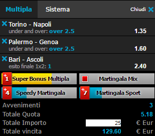 scommesse pronte di oggi 2017-05-14