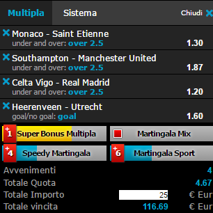 scommesse pronte di oggi 2017-05-17