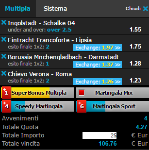 scommesse pronte di oggi 2017-05-20