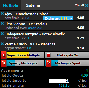 scommesse pronte di oggi 2017-05-24