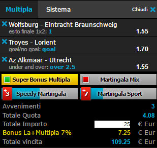 scommesse pronte di oggi 2017-05-25