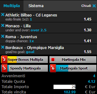 scommesse pronte di oggi 2017-05-14