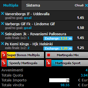 scommesse pronte di oggi 2017-05-19