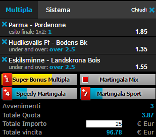 scommesse pronte di oggi 2017-06-13