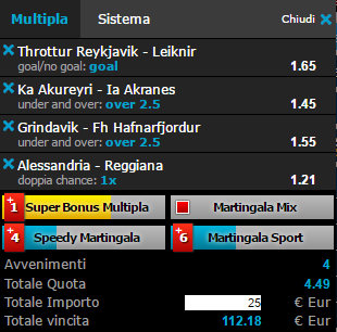 scommesse pronte di oggi 2017-06-14