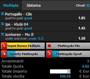 scommesse pronte di oggi 2017-06-28