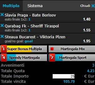 scommesse pronte Champions League 2017-07-25