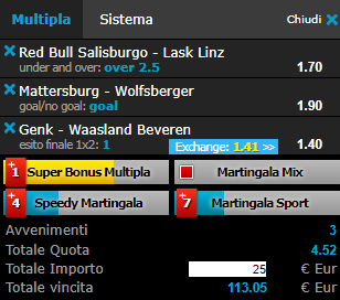 scommesse pronte di oggi 2017-07-29