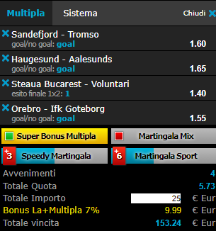 scommesse pronte di oggi 2017-07-16