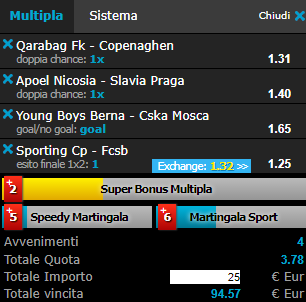 scommesse pronte Champions League 2017-08-15