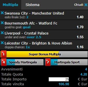 scommesse pronte Premier League 2017-08-19