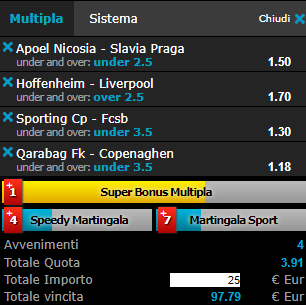 scommesse pronte Champions League 2017-08-15