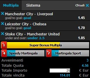 scommesse pronte Premier League 2017-09-09