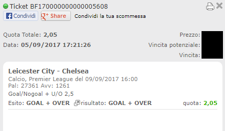 combo vincente leicester-chelsea