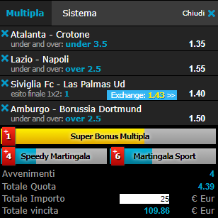 scommesse pronte di oggi 2017-09-20