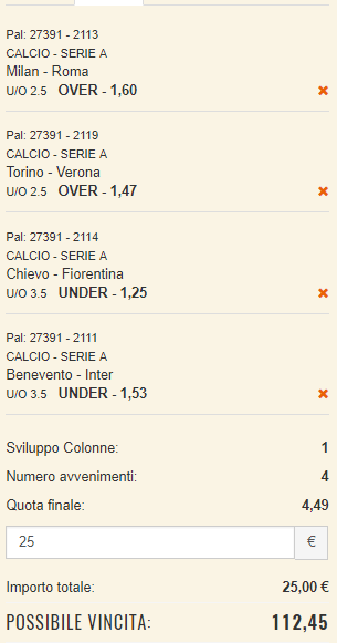scommesse pronte Serie a 2017-10-01
