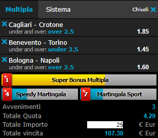 scommesse pronte Serie a 2017-09-10