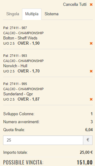 scommesse pronte Europei 2017-10-14