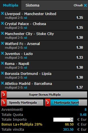 scommesse pronte di oggi 2017-10-14