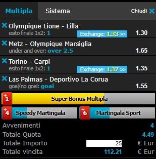 scommesse pronte di oggi 2017-11-29
