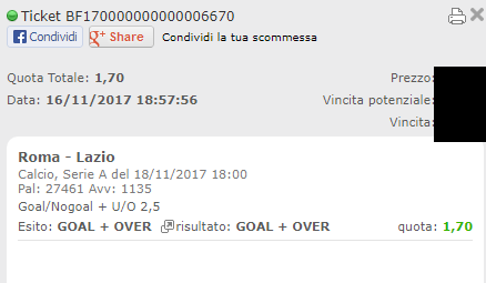 combo vincente roma-lazio