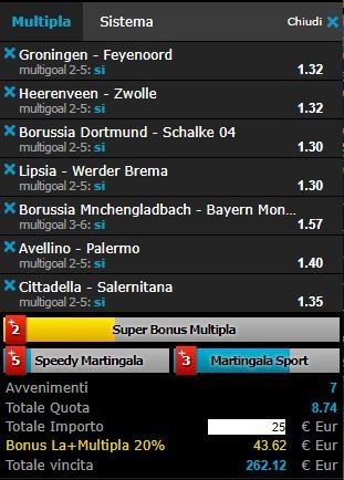 scommesse pronte di oggi 2017-11-25
