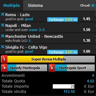 scommesse pronte di oggi 2017-11-18