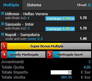 scommesse pronte Serie a 2017-12-23