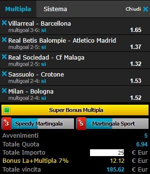 scommesse pronte di oggi 2017-12-10