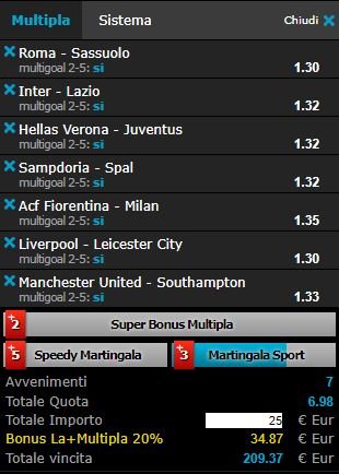 scommesse pronte di oggi 2017-12-30