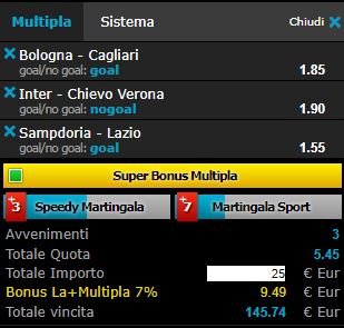 scommesse pronte Serie a 2017-12-03