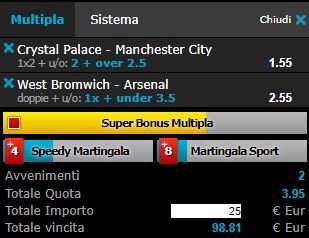 scommesse pronte di oggi 2017-12-31