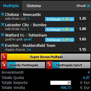 scommesse pronte Premier League 2017-12-02