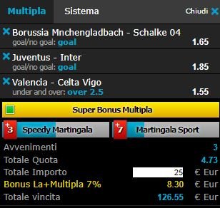 scommesse pronte di oggi 2017-12-09