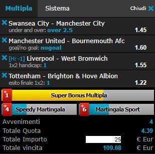 scommesse pronte Premier League 2017-12-13