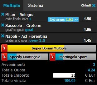 scommesse pronte Serie a 2017-12-10