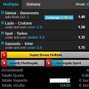 scommesse pronte Serie a 2017-12-23