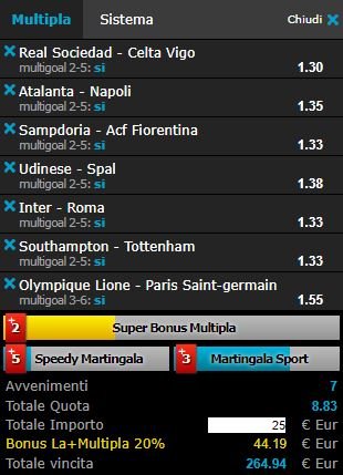 scommesse pronte di oggi 2018-01-21