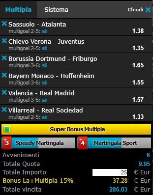 scommesse pronte di oggi 2018-01-27