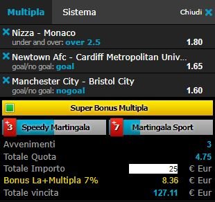 scommesse pronte di oggi 2018-01-09