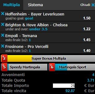 scommesse pronte di oggi 2018-01-20