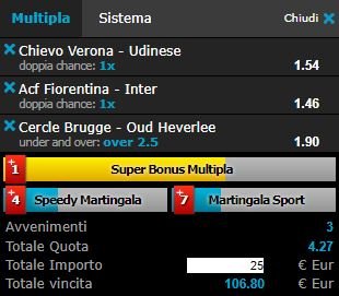 scommesse pronte Serie a 