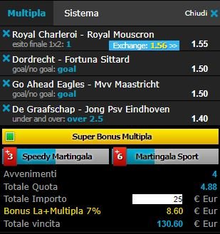 scommesse pronte di oggi 2018-01-19