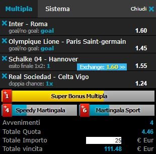 scommesse pronte di oggi 2018-01-21