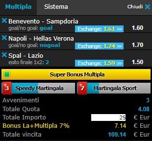 scommesse pronte Serie a 2018-01-06